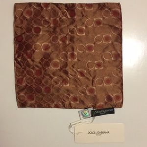 Dolce & Gabbana silk pocket square